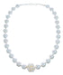 Sterling Silver Fresh Water Pearl Necklace KX121148